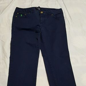 Ralph Lauren By Polo Juniors Size 14 Blue Pants